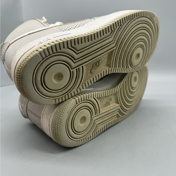 Nike AF1 High '07 315121-039 2017Pale Grey Tan Sneakers ShoesMens US Size 9 - Picture 5 of 6